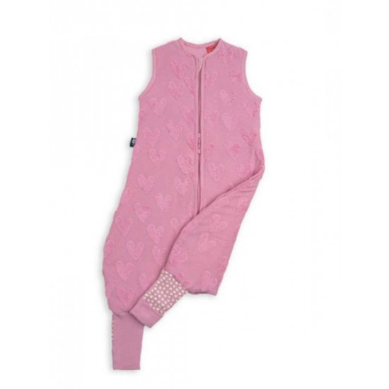 BabyBliss BlissJump Χειμωνιάτικος Υπνόσακος με Ποδαράκια 2.5 tog 18-36m (BLISS-LMP-0020) Heart Pink