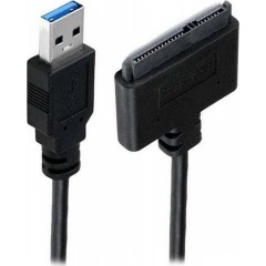Powertech Cable USB 3.0 to SATA (CAB-U032) Μαύρο