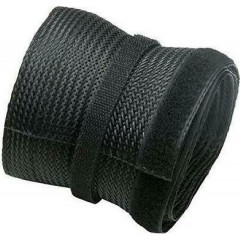 Brateck Πλέγμα Καλωδίων Τύπου Flex Wrap 100x8.5cm (VS-85) Μαύρο