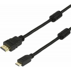 Powertech HDMI 1.4 High Speed 1080p 120Hz Cable HDMI male - micro HDMI male 1.5m Μαύρο