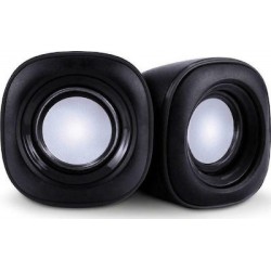 Powertech (PT-844) Black Essential Sound Audio Speaker 2-Pack