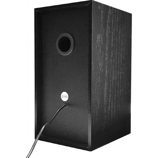 Powertech Premium Sound PT-845 Ηχεία Υπολογιστή 2.0 με Ισχύ 3W σε Μαύρο Χρώμα