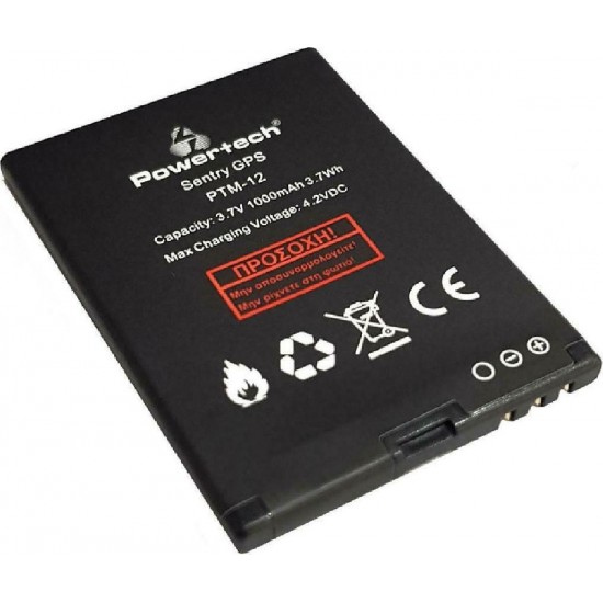 Powertech (SP-PTM12-BAT) Μπαταρία για Κινητό Τηλέφωνο Sentry Eco 1000mAh