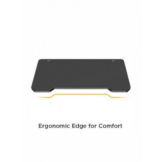 Brateck (GMD03-2) Black Γραφείο Gaming Ξύλινο με Μεταλλικά Πόδια 120x60x75εκ.