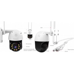 Vstarcam (CS64) Smart IP Κάμερα 1080p Full HD, 3MP, WiFi, Αδιάβροχη