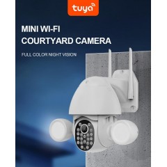 SECTEC ST-967-5M-TY smart IP PTZ κάμερα, με PIR & προβολείς, Wi-Fi, 5MP