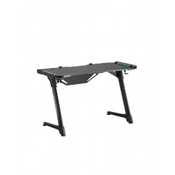 Brateck Glory Γραφείο Gaming με Μεταλλικά Πόδια Μαύρο 120x60x75εκ. (GMD04-1S) Black