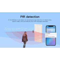 Vstarcam (DB6) Video Doorbell WiFi Intelligent 1080p Ασύρματο Κουδούνι Πόρτας με Κάμερα και Wi-Fi