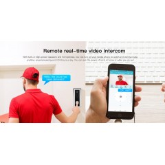 Vstarcam (DB6) Video Doorbell WiFi Intelligent 1080p Ασύρματο Κουδούνι Πόρτας με Κάμερα και Wi-Fi