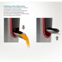 Bruno (BRN-0096) Inox-Black Ηλεκτρικός Στίφτης 600W