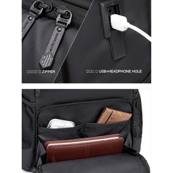 Arctic Hunter Αδιάβροχη Τσάντα Πλάτης για Laptop 15.6