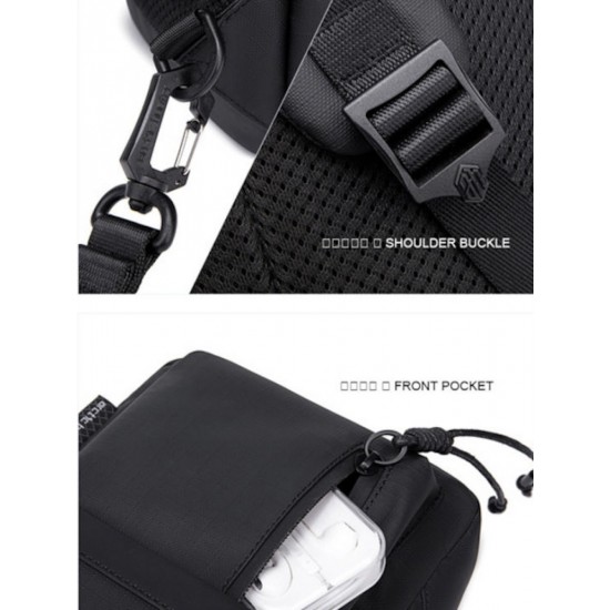 ARCTIC HUNTER τσάντα Crossbody XB00526 με θήκη tablet, 3L, γκρι
