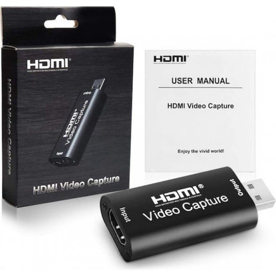 Powertech Μετατροπέας HDMI female σε USB-A male (CAB-H147)