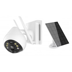 Vstarcam (BG69-TZ) White IP 4G Κάμερα Παρακολούθησης 3MP Full HD+ Αδιάβροχη με Αμφίδρομη Επικοινωνία