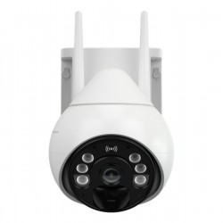 Vstarcam (BG69-TZ) White IP 4G Κάμερα Παρακολούθησης 3MP Full HD+ Αδιάβροχη με Αμφίδρομη Επικοινωνία