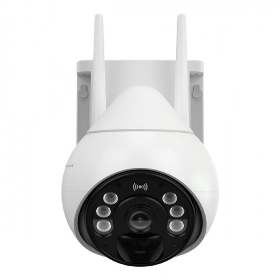 Vstarcam (BG69-TZ) White IP 4G Κάμερα Παρακολούθησης 3MP Full HD+ Αδιάβροχη με Αμφίδρομη Επικοινωνία