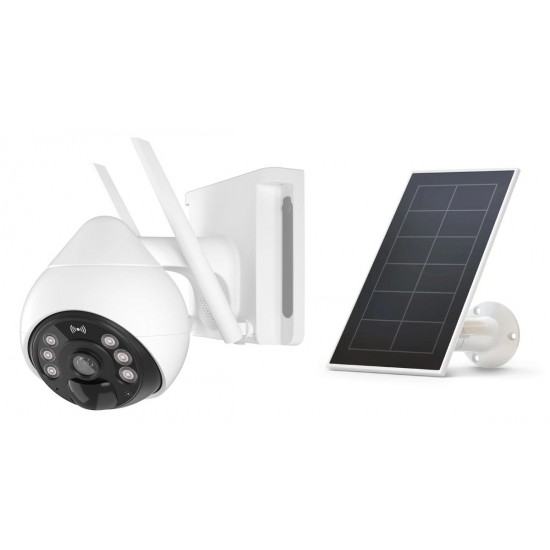 Vstarcam (CB69-TZ) Ηλιακή IP smart Κάμερα Παρακολούθησης 3MP PTZ Wi-Fi Full HD+ Αδιάβροχη IP66, μπαταρία 10000mAh