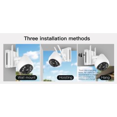 Vstarcam (CB69-TZ) Ηλιακή IP smart Κάμερα Παρακολούθησης 3MP PTZ Wi-Fi Full HD+ Αδιάβροχη IP66, μπαταρία 10000mAh