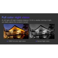 Vstarcam (CB69-TZ) Ηλιακή IP smart Κάμερα Παρακολούθησης 3MP PTZ Wi-Fi Full HD+ Αδιάβροχη IP66, μπαταρία 10000mAh