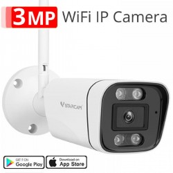 Vstarcam (CS58) Smart IP Kάμερα Wi-Fi 3MP Full HD+ Αδιάβροχη