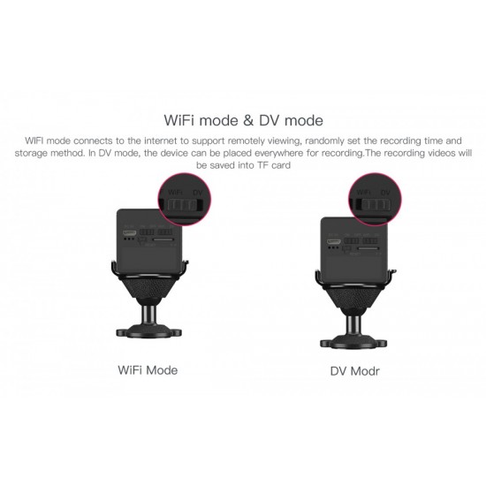 Vstarcam (CB71) Black Smart Mini IP Κάμερα Παρακολούθησης Wi-Fi 3MP Full HD+