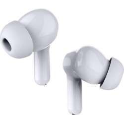 Powertech Earphones με Θήκη Φόρτισης Soul TWS (PT-1052) Λευκά
