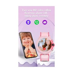 INTIME (IT-053) ροζ GPS smartwatch για παιδιά IT-053, 1.28