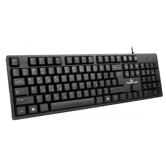Powertech PT-1074 Πληκτρολόγιο Ελληνικό