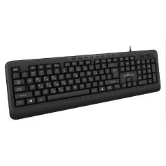 Powertech Πληκτρολόγιο Ελληνικό (PT-1066) Μαύρο