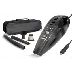 Bruno (BRN-0126) Μαύρο Σκουπάκι Αυτοκινήτου Υγρών και Στερεών 12V 60W