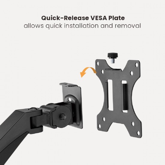 Brateck Βάση Γραφείου Οθόνης 17