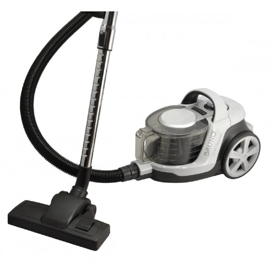 Bruno (BRN-0137) Λευκή Ηλεκτρική Σκούπα 800W με Κάδο 3lt