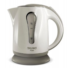 Bruno (BRN-0141) Λευκός/Γκρι Ηλεκτρικός Βραστήρας 1L 1100W