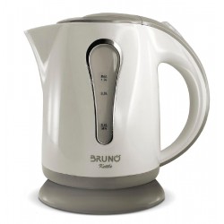 Bruno (BRN-0141) Λευκός/Γκρι Ηλεκτρικός Βραστήρας 1L 1100W