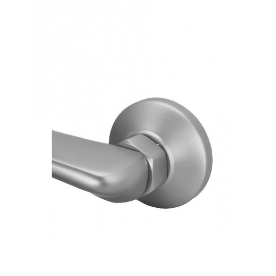 Bruno Μπαταρία Τοίχου Μπάνιου Ανάμεικτη (M31823-317C) Ασημί