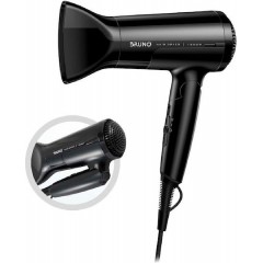 Bruno Σεσουάρ Μαλλιών με Αναδιπλούμενη Λαβή 1600W (BRN-0153) Μαύρη