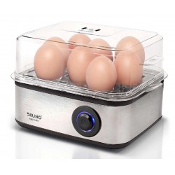 Bruno BRN-0156 Ανοξείδωτος Βραστήρας Αυγών 8 Θέσεων 500W