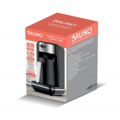 Bruno (BRN-0168) Μαύρη Αυτόματη Καφετιέρα Ελληνικού Καφέ