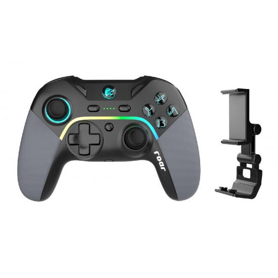 Roar RR-0022 Ασύρματο Gamepad για Android / PC / Switch / iOS Μαύρο