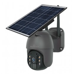 Powertech PT-1175 Κάμερα Παρακολούθησης Wi-Fi 3MP Full HD+ Αδιάβροχη με Αμφίδρομη Επικοινωνία Λευκή