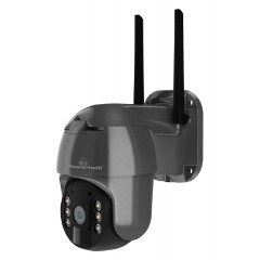 Powertech PT-1175 Κάμερα Παρακολούθησης Wi-Fi 3MP Full HD+ Αδιάβροχη με Αμφίδρομη Επικοινωνία Λευκή