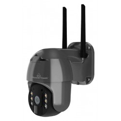 Powertech PT-1175 Κάμερα Παρακολούθησης Wi-Fi 3MP Full HD+ Αδιάβροχη με Αμφίδρομη Επικοινωνία Λευκή