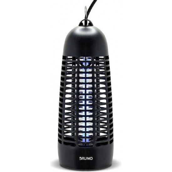 BRUNO ηλεκτρική εντομοπαγίδα με UV λυχνία, 6W, BRN-0185 μαύρη