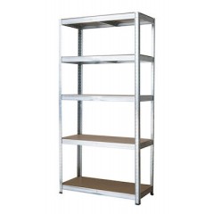 Home Use Μεταλλική Ραφιέρα με 5 Ράφια 90x40x180cm (HUH-0177) Γαλβανιζέ