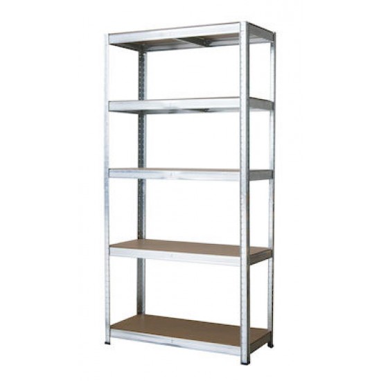 Home Use Μεταλλική Ραφιέρα με 5 Ράφια 90x40x180cm (HUH-0177) Γαλβανιζέ