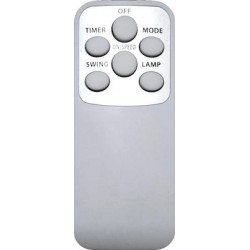 Bruno Ανταλλακτικό Τηλεχειριστήριο για Ανεμιστήρα BRN-0189 (SP-BRN-0189-2) Λευκό