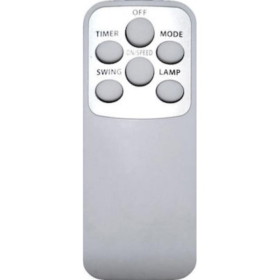 Bruno Ανταλλακτικό Τηλεχειριστήριο για Ανεμιστήρα BRN-0189 (SP-BRN-0189-2) Λευκό