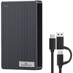 Powertech (PT-1232) Μαύρη Θήκη για Σκληρό Δίσκο 2.5