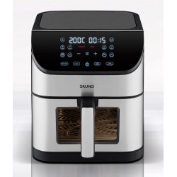 Bruno BRN-0194 Ασημί Air Fryer 8lt