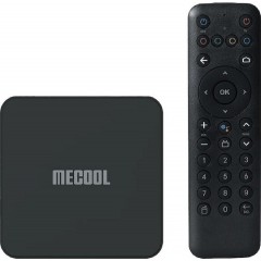 Mecool TV Box 4K UHD με WiFi USB 2.0 (2GB/32GB) με Λειτουργικό Android και Google Assistant (MCL-KM7SE)
